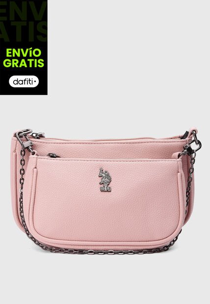 Bolso U.S. POLO ASSN. Rosa