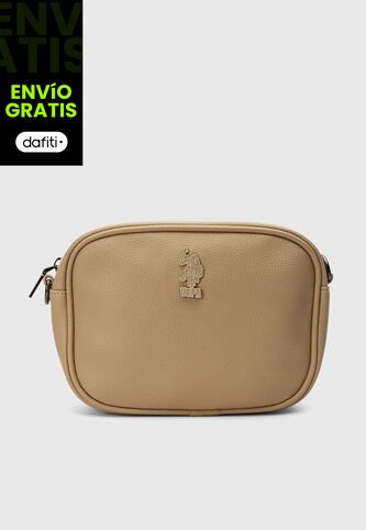 Bolso Manos Libres U.S. POLO ASSN. Beige US Polo Assn