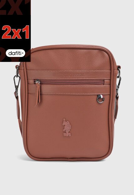 Bolso Manos Libres U.S. POLO ASSN. Camel