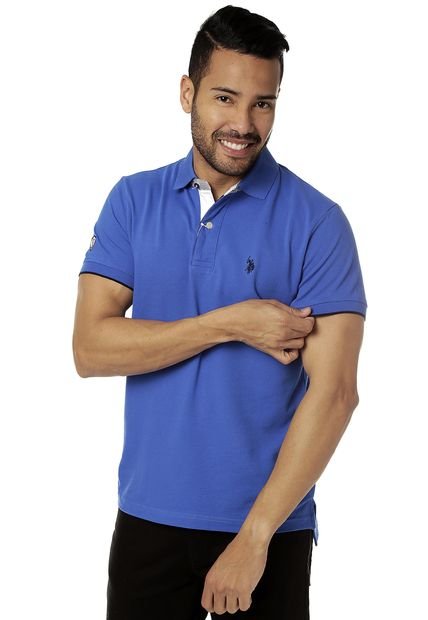 Polo Azul Royal US Polo Assn