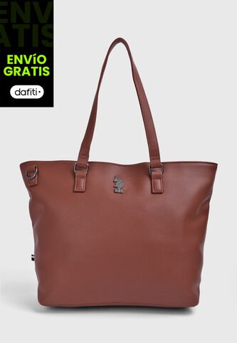 Bolso U.S. POLO ASSN. Camel US Polo Assn