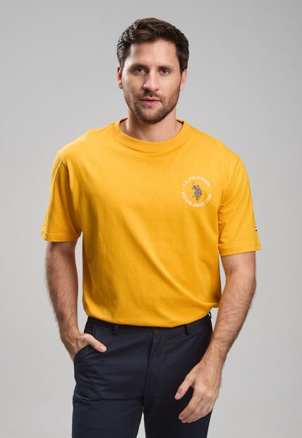 Camiseta U.S. POLO ASSN. Mostaza