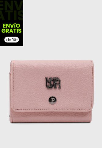 Billetera U.S. POLO ASSN. Rosa US Polo Assn