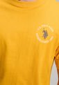 Camiseta U.S. POLO ASSN. Mostaza de US Polo Assn