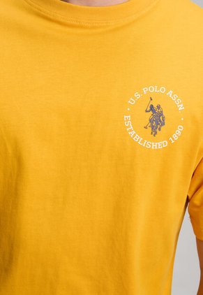 Camiseta U.S. POLO ASSN. Mostaza
