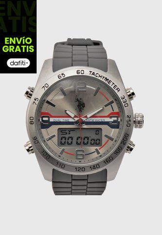 Reloj U.S. POLO ASSN. Plateado US Polo Assn