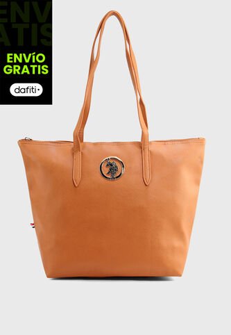 Bolso U.S. POLO ASSN. Camel US Polo Assn