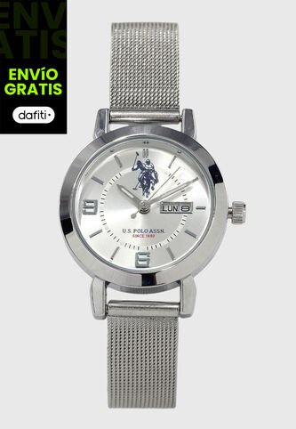 Reloj U.S. POLO ASSN. Plateado US Polo Assn