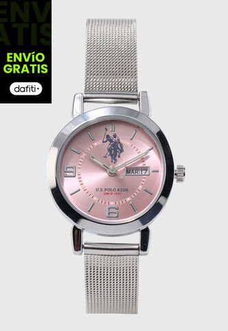 Reloj U.S. POLO ASSN. Plateado US Polo Assn