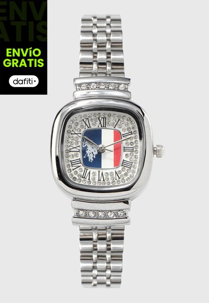 Reloj U.S. POLO ASSN. Plateado