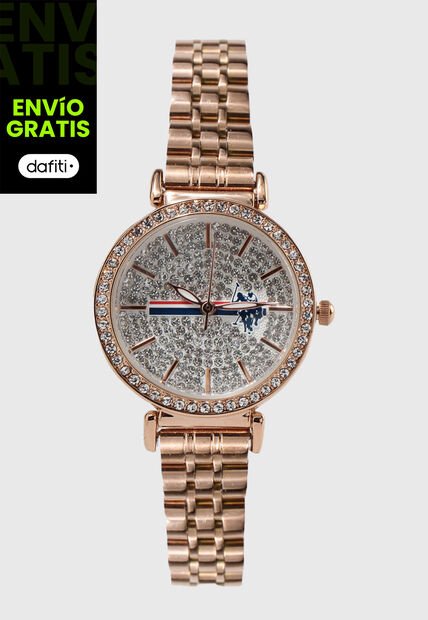 Reloj U.S. POLO ASSN. Oro Rosa