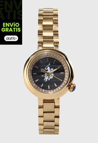 Reloj U.S. POLO ASSN. Dorado US Polo Assn