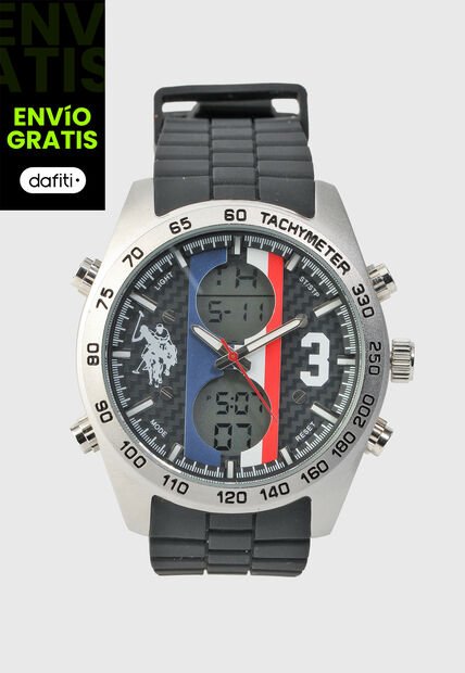 Reloj U.S. POLO ASSN. Plateado