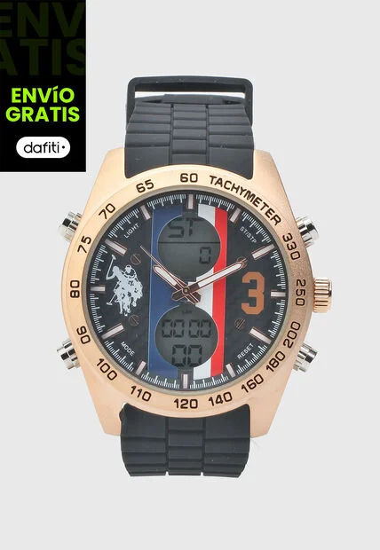 Reloj U.S. POLO ASSN. Dorado