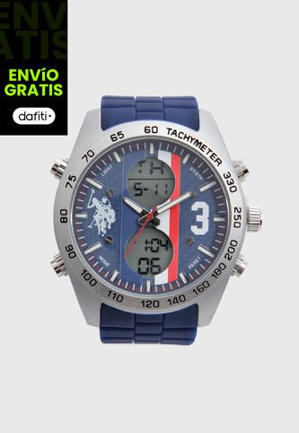 Reloj U.S. POLO ASSN. Plateado US Polo Assn