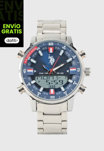 Reloj U.S. POLO ASSN. Plateado US Polo Assn