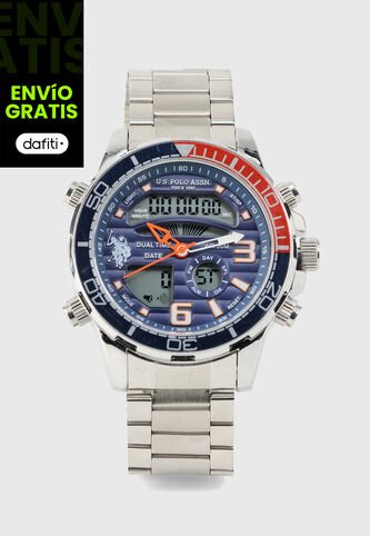 Reloj U.S. POLO ASSN. Plateado US Polo Assn