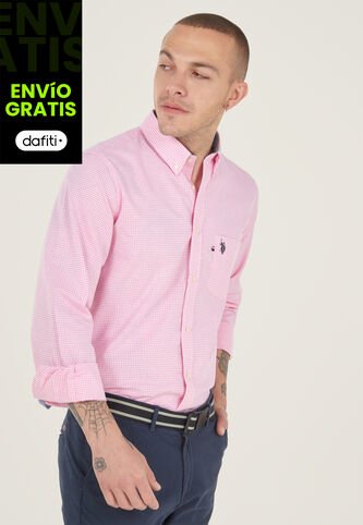 Camisa U.S. POLO ASSN. Rosa US Polo Assn