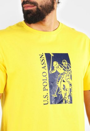 Camiseta Amarillo-Azul Us Polo Assn