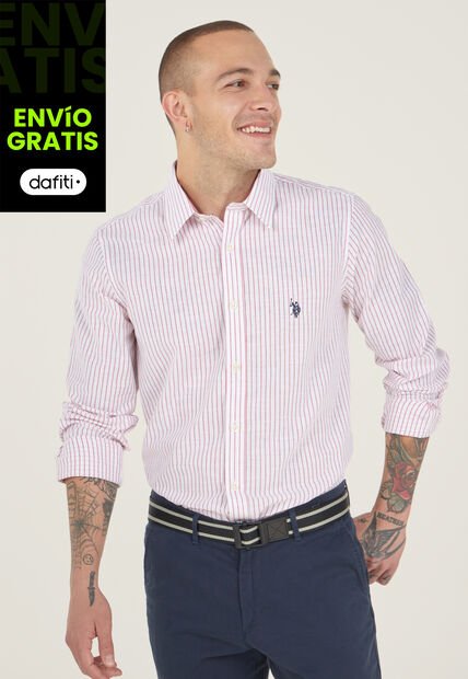 Camisa U.S. POLO ASSN. Blanco