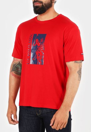 Camiseta Rojo-Azul Us Polo Assn