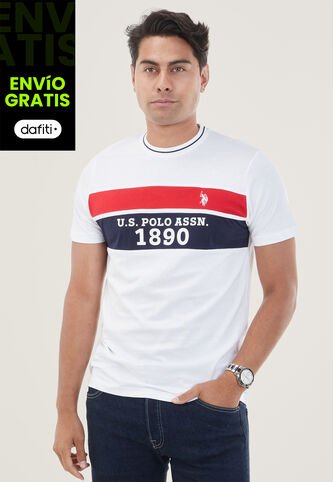 Camiseta U.S. POLO ASSN. Blanco US Polo Assn