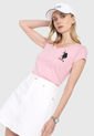 Camiseta Rosa-Azul Us Polo Assn de US Polo Assn