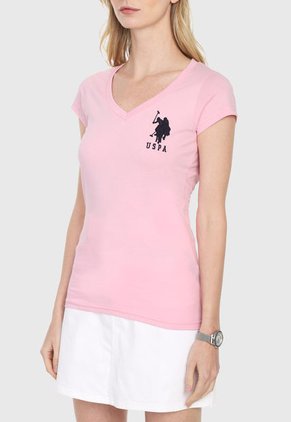 Camiseta Rosa-Azul Us Polo Assn