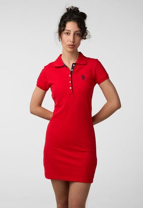 Vestido U.S. POLO ASSN. Rojo