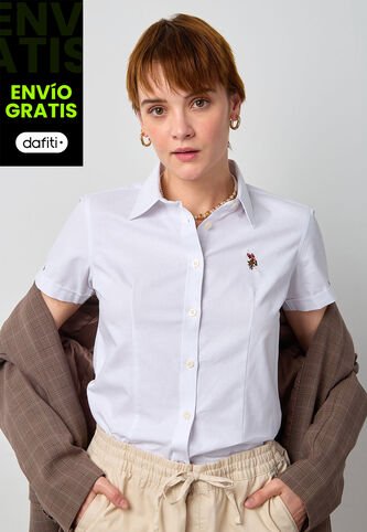 Camisa U.S. POLO ASSN. Blanco US Polo Assn