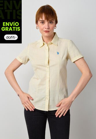 Camisa U.S. POLO ASSN. Amarillo US Polo Assn