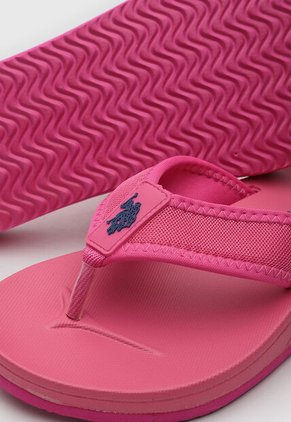 Sandalias Flip Flop U.S. POLO ASSN. Fucsia