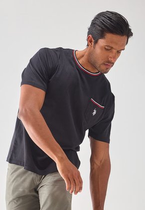 Camiseta U.S. POLO ASSN. Negro