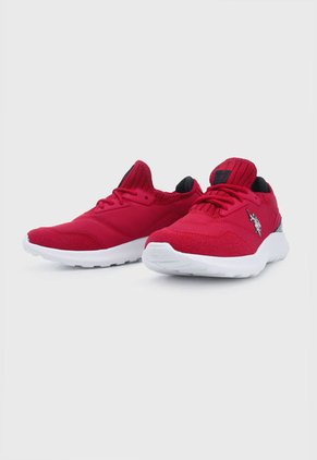 Tenis Lifestyle Rojo-Blanco-Azul Us Polo Assn