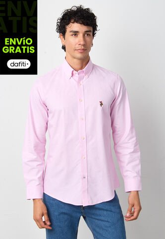 Camisa U.S. POLO ASSN. Rosa US Polo Assn