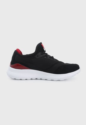 Tenis Lifestyle Negro-Blanco-Rojo Us Polo Assn