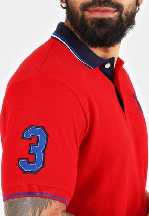 Polo Rojo-Azul Us Polo Assn