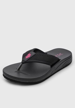 Sandalias Flip Flop U.S. POLO ASSN. Negro