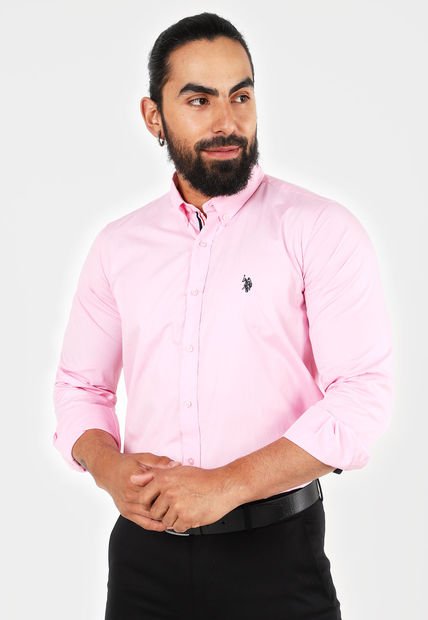 Camisa Rosa Us Polo Assn