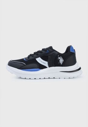 Tenis Lifestyle Negro-Blanco-Azul Us Polo Assn