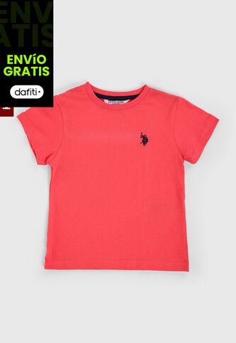Camiseta U.S. POLO ASSN. Salmón US Polo Assn