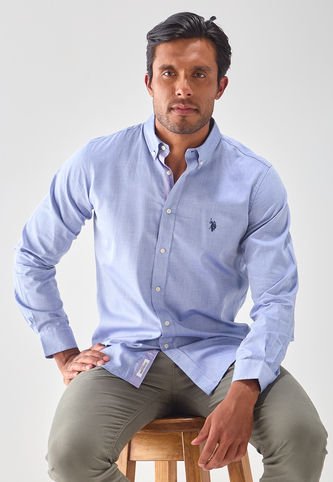 Camisa Azul Claro Us Polo Assn US Polo Assn
