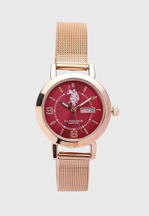 Reloj U.S. POLO ASSN. Oro Rosa