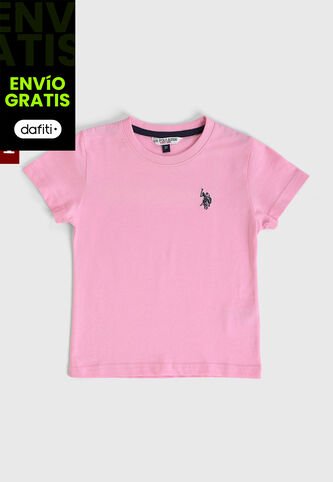 Camiseta U.S. POLO ASSN. Rosa US Polo Assn