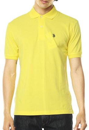 Camiseta Polo Amarilla US Polo Assn