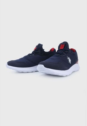 Tenis Lifestyle Azul-Blanco-Rojo Us Polo Assn