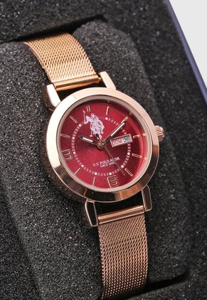Reloj U.S. POLO ASSN. Oro Rosa