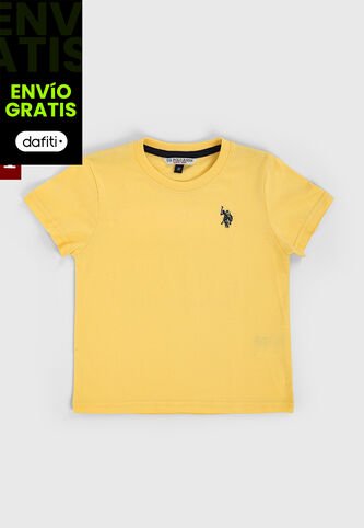 Camiseta U.S. POLO ASSN. Amarillo US Polo Assn