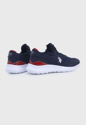 Tenis Lifestyle Azul-Blanco-Rojo Us Polo Assn