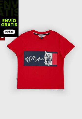 Camiseta U.S. POLO ASSN. Rojo US Polo Assn